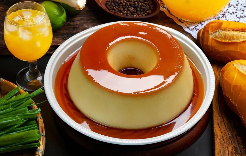 Receita de Pudim Tradicional