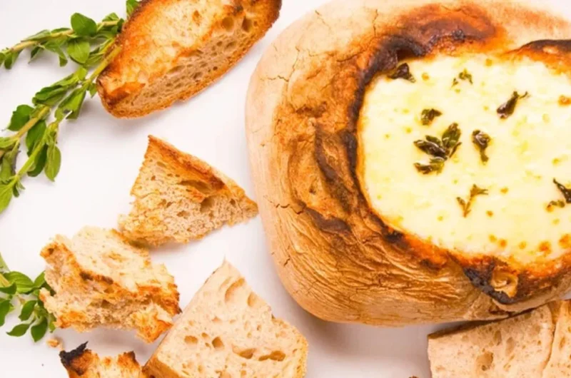 Receita de Pão Recheado com Queijo e Cogumelos: Uma Delícia Irresistível