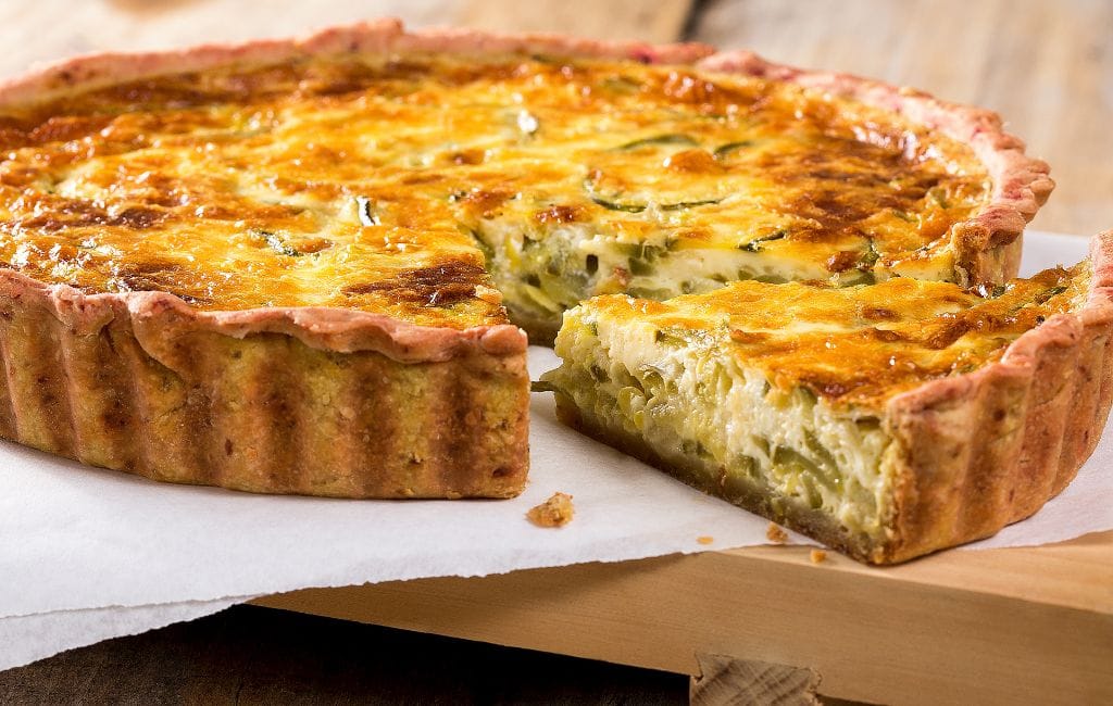 Quiche de Alho-Poró