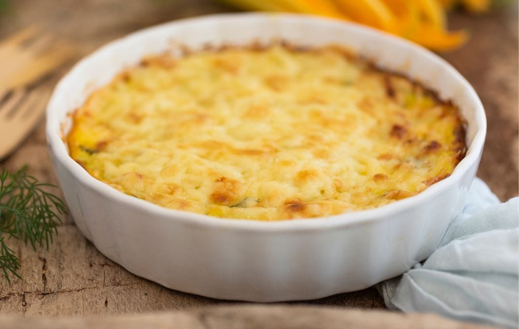 Receita de suflê de legumes