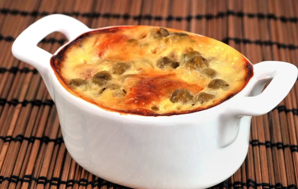 Receita de suflê de legumes