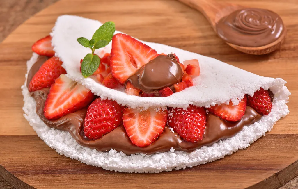 Tapioca para Vender: Receita Base e 3 Recheios Irresistíveis 1 Tapioca
