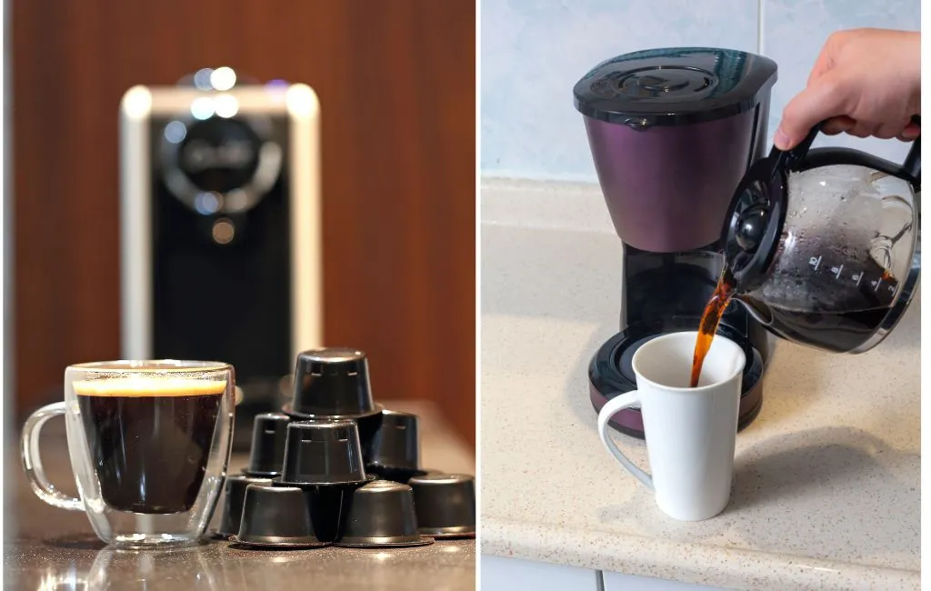 Cafeteira de Cápsula ou Convencional