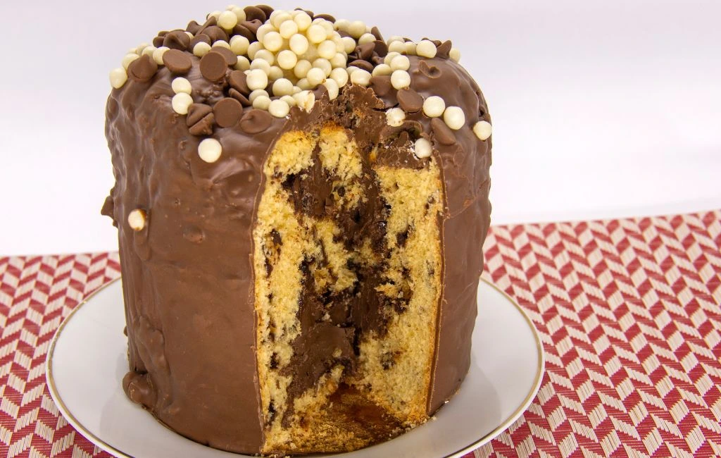 Panetone caseiro de natal