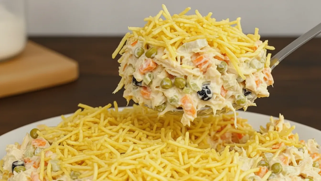 salpicão simples e leve para ceia de Ano Novo