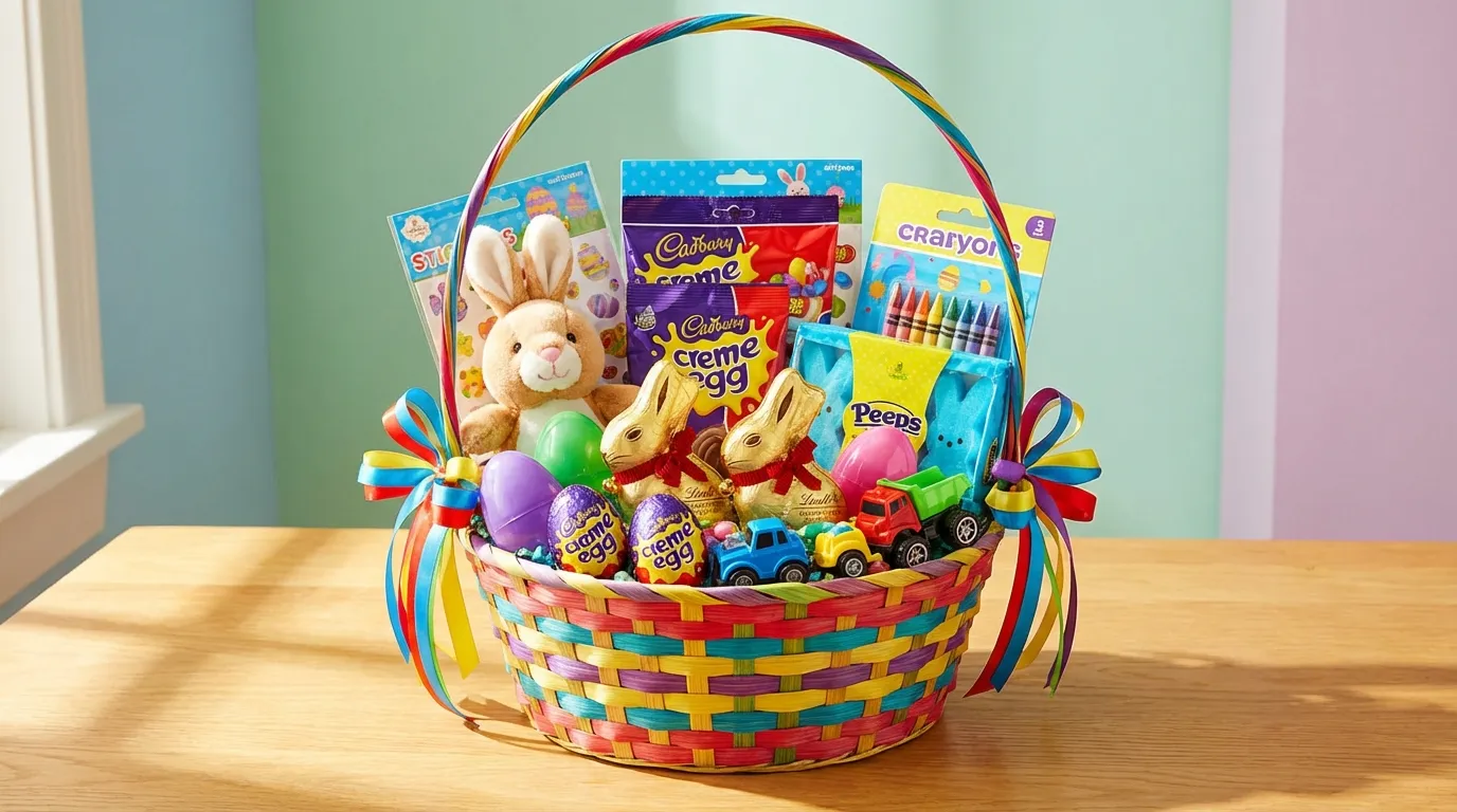 cestas de páscoa baratas para vender infantil