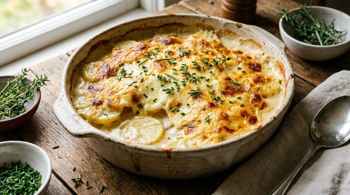 receita de batata gratinada fácil