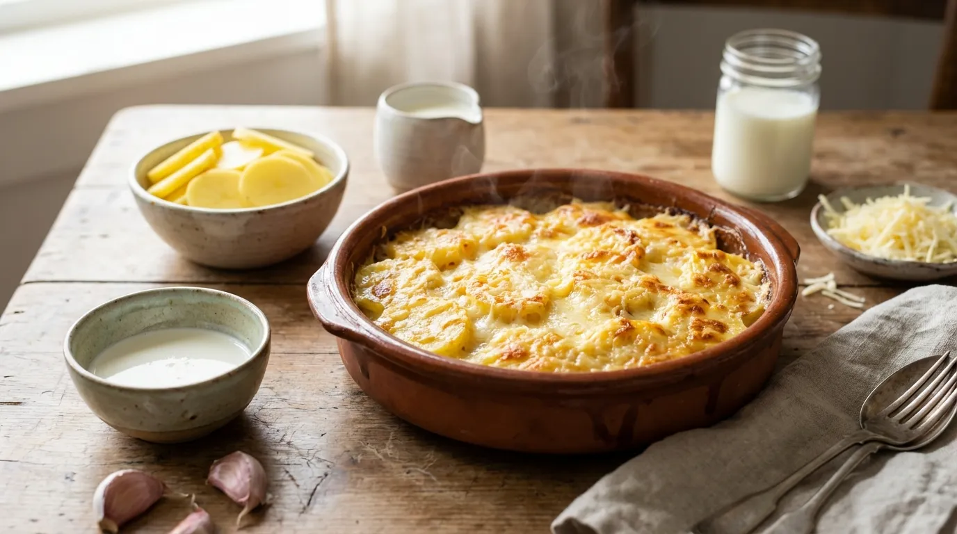 receita de batata gratinada fácil