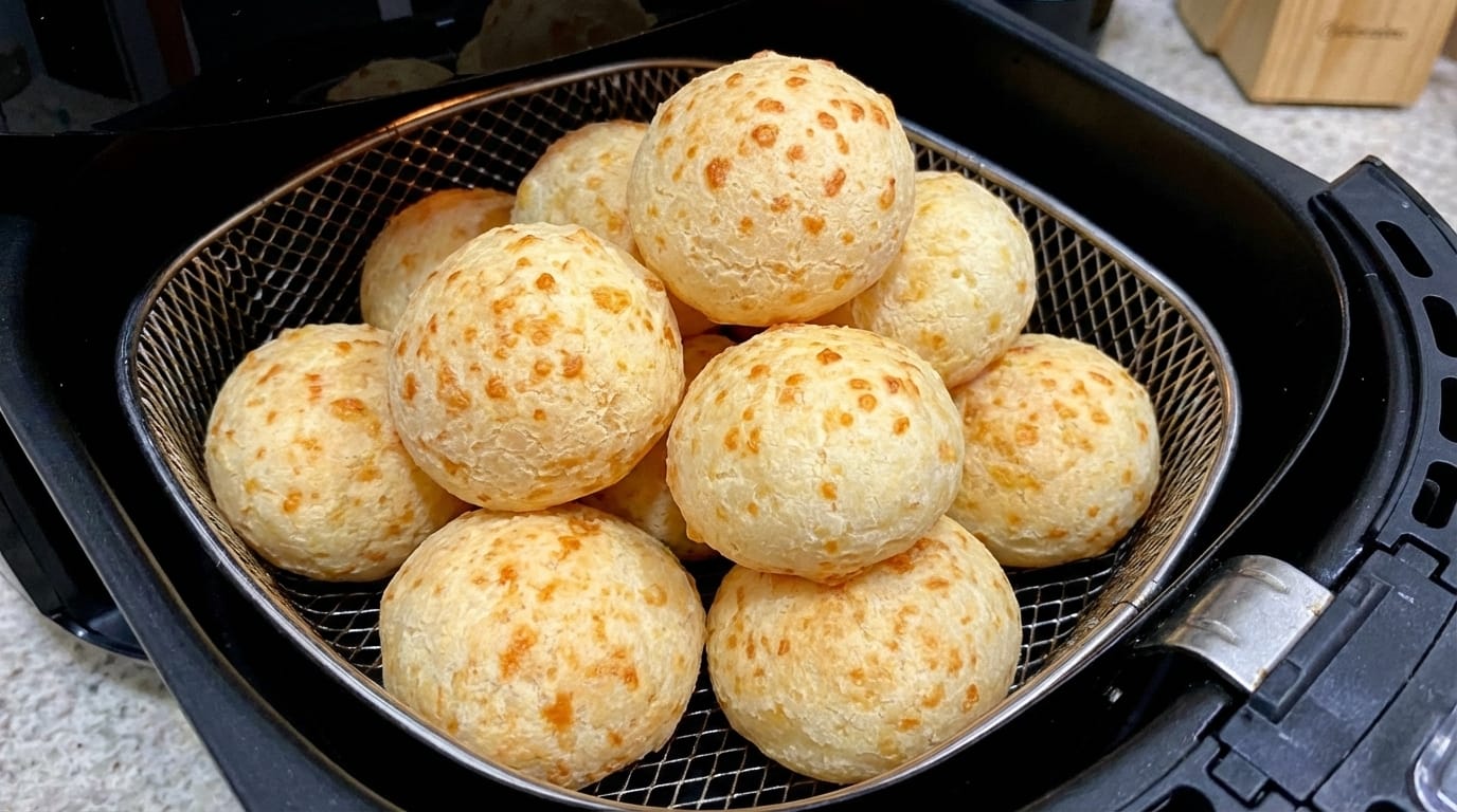 pão de queijo na air fryer