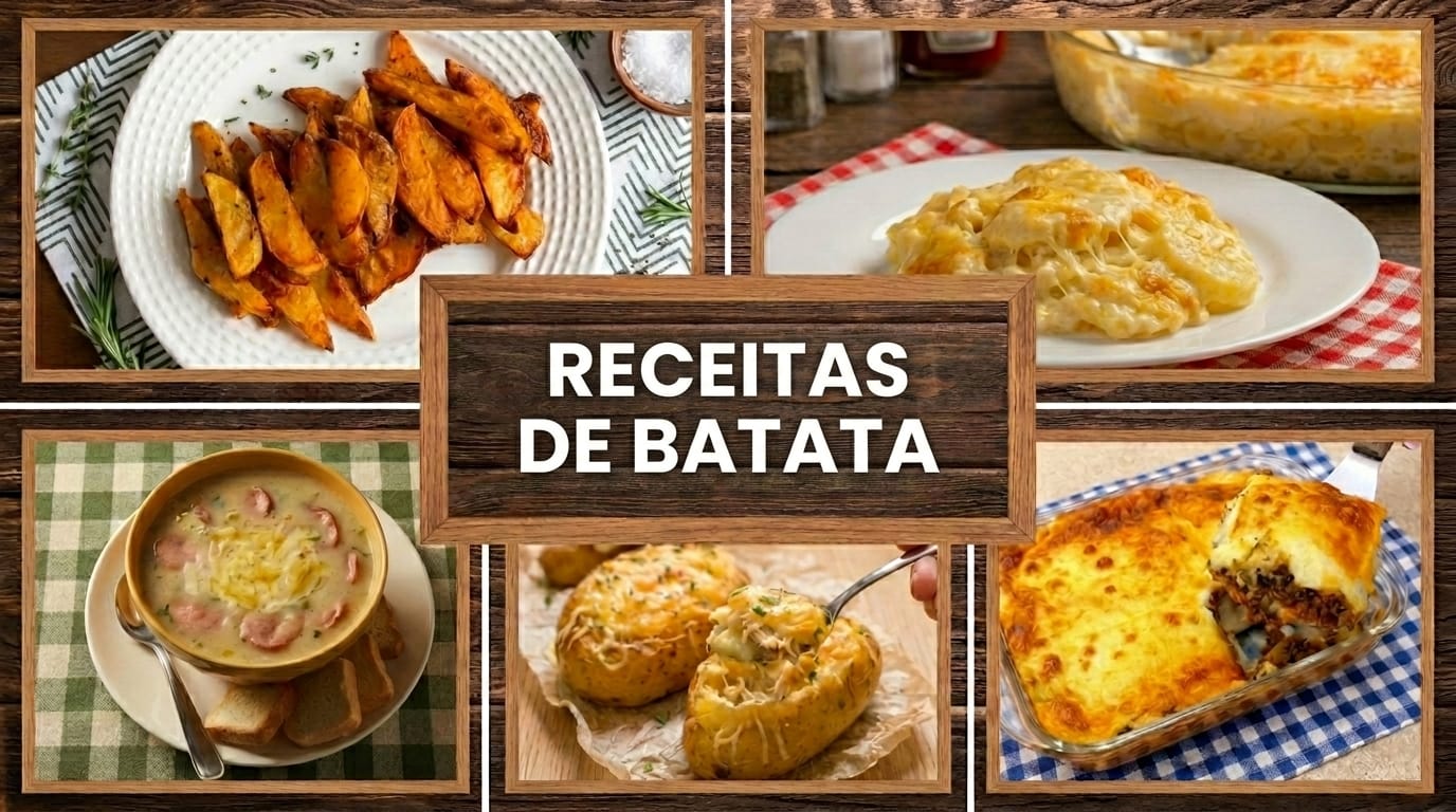 Receitas com Batata