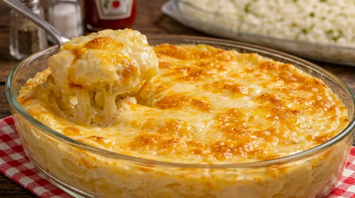 Receita de Batata ao Molho Branco 