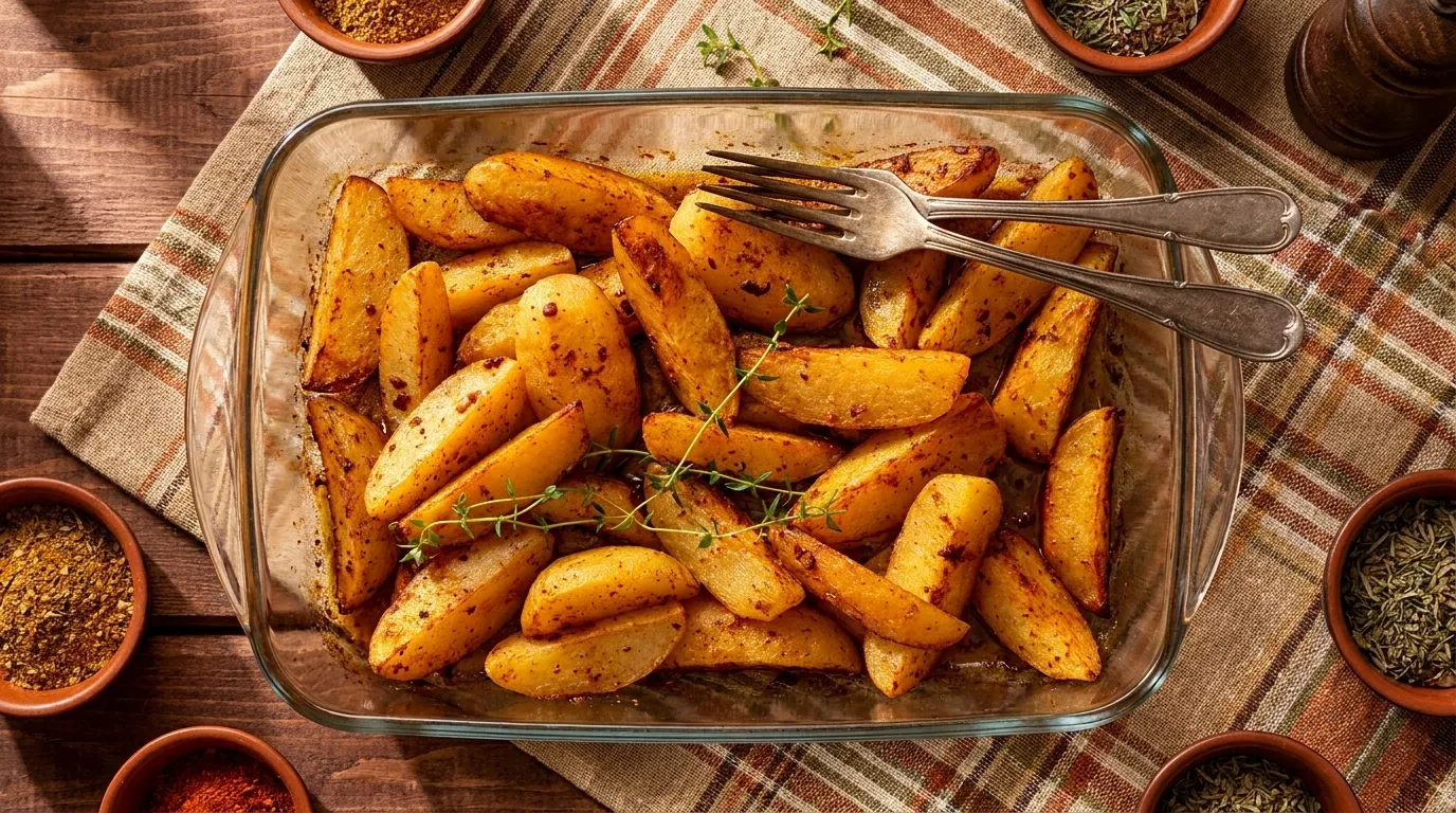 como fazer batata crocante