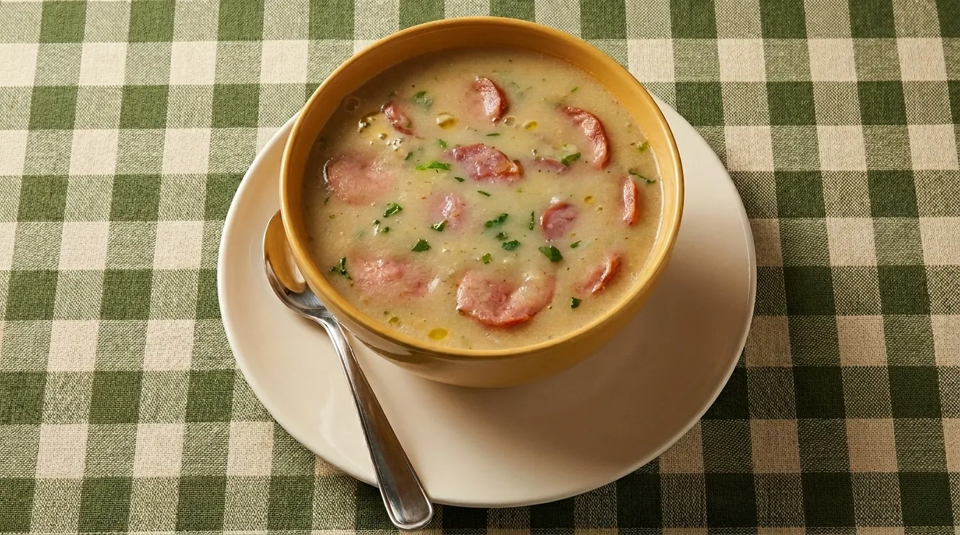 creme de batata com calabresa