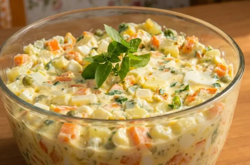 Receita de maionese de batata simples e deliciosa que combina com tudo