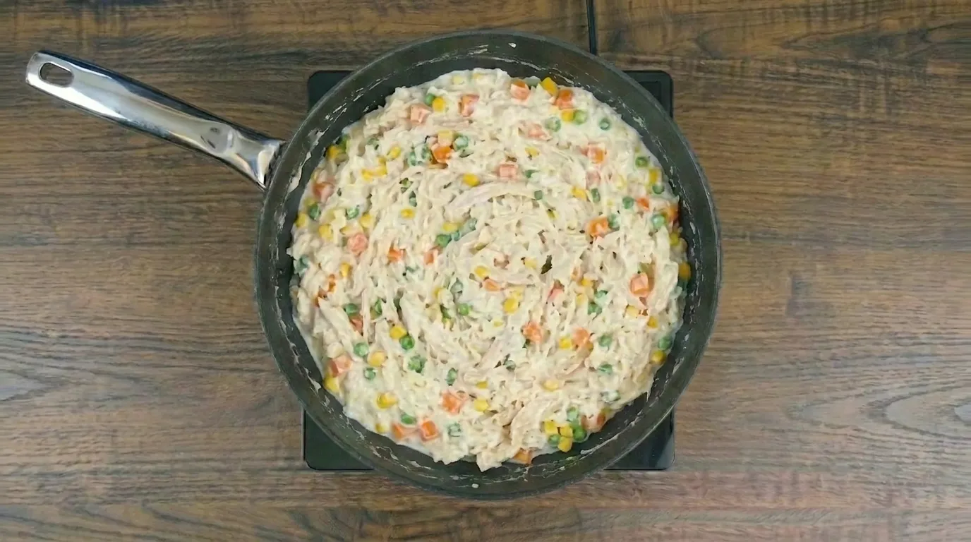 Arroz cremoso na frigideira 