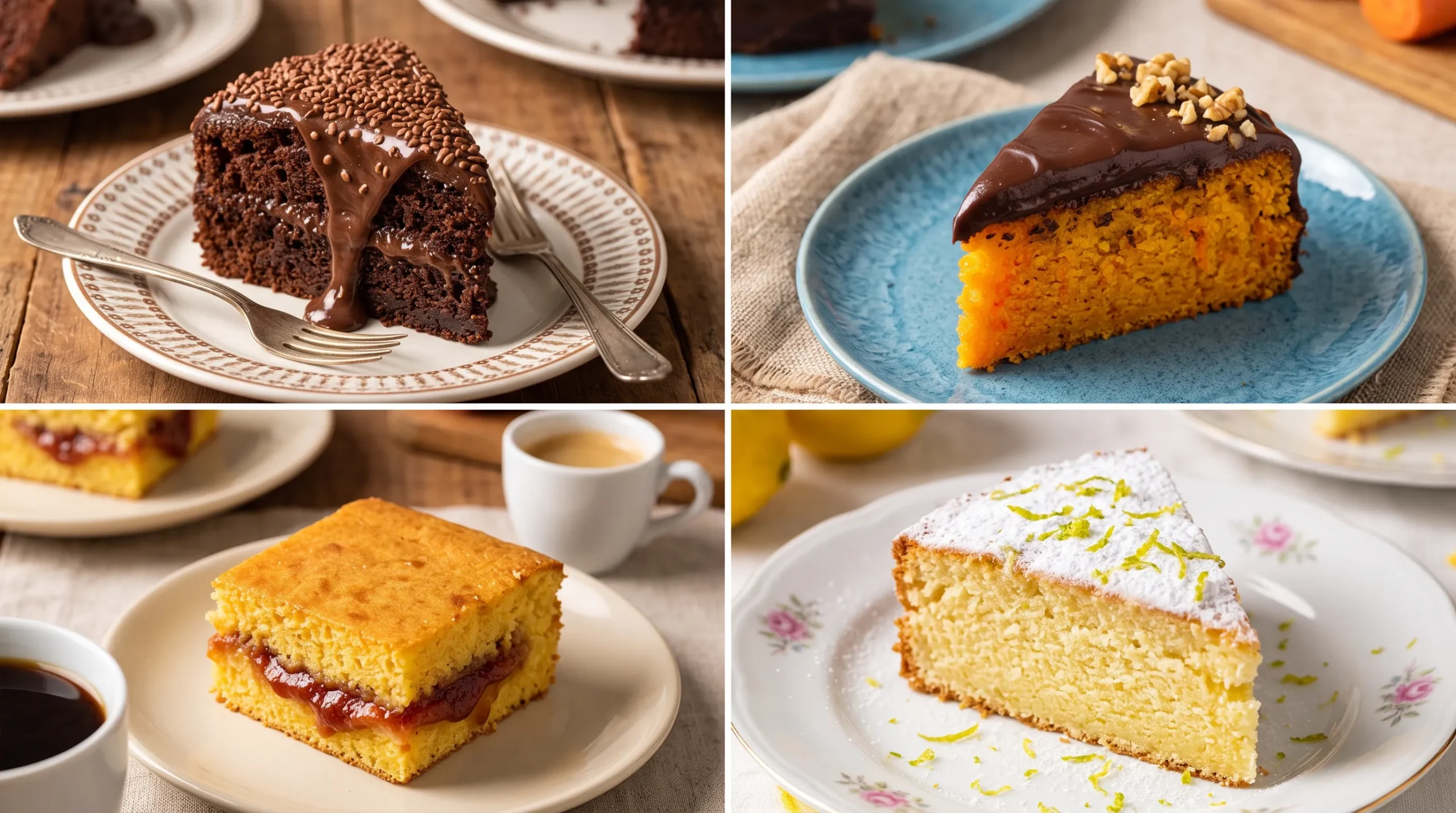 11 receitas de bolo para fazer hoje