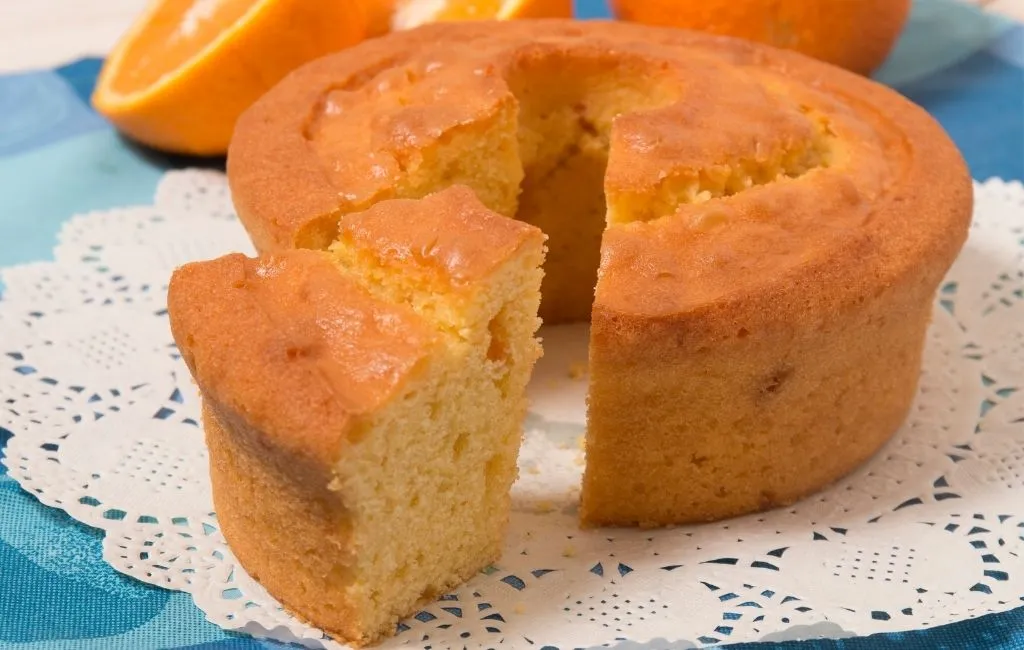 bolo de laranja com casca no liquificador