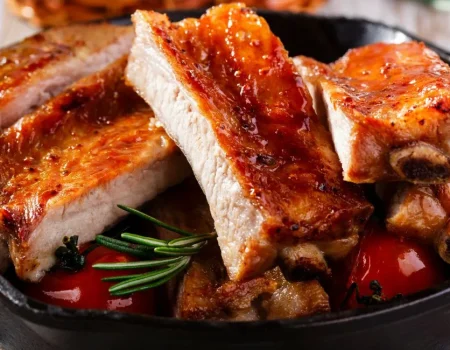 Receita de Costelinha de Porco com Barbecue do Outback receitas da casa