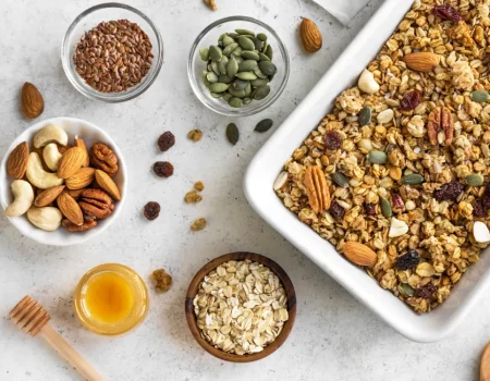 Receita de granola fit