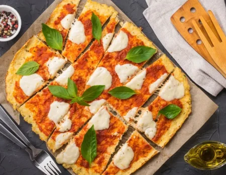 Receita de Massa de Pizza com Couve-flor- Blog Receitas da Casa