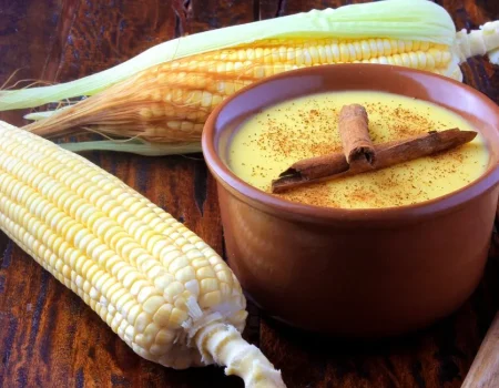 Receita de curau de milho Receitas da Casa