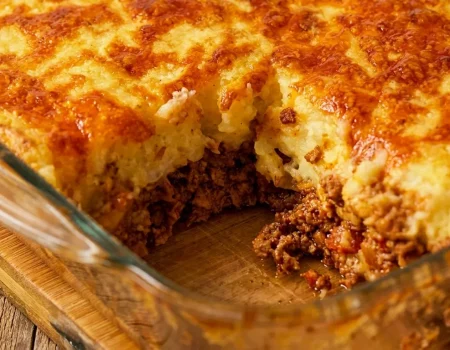 escondidinho de batata com carne moída