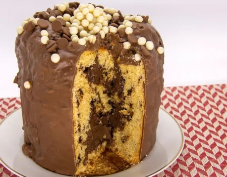 Panetone caseiro de natal